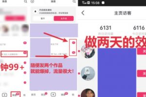 全网首发，日引500+男粉美女视频四开屏玩法，发一个爆一个【揭秘】