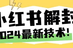 2024最新小红书账号封禁解封方法，无限释放手机号【揭秘】