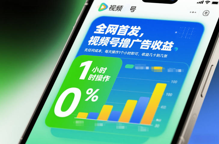 全网首发,视频号撸广告收益,无任何成本,每天操作1个小时即可,收益几十到几张插图 全网首发,视频号撸广告收益,无任何成本,每天操作1个小时即可,收益几十到几张