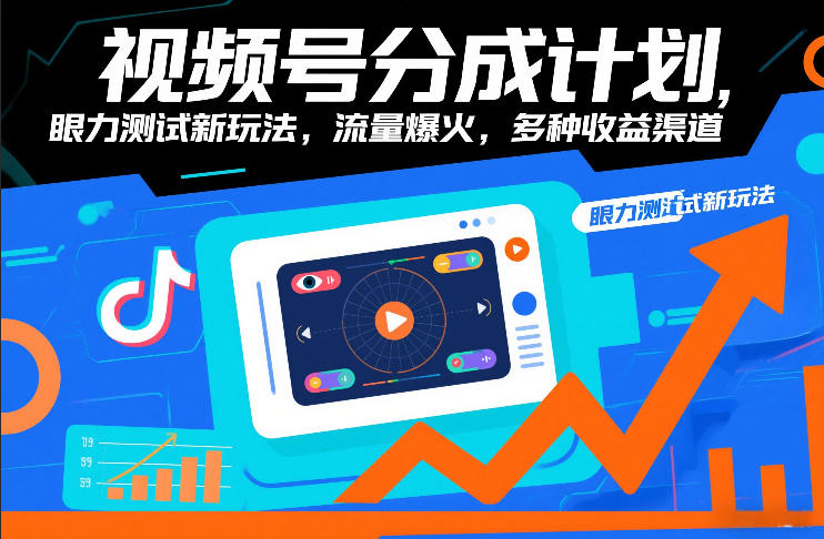 视频号分成计划,眼力测试新玩法,流量爆火,多种收益渠道插图 视频号分成计划,眼力测试新玩法,流量爆火,多种收益渠道