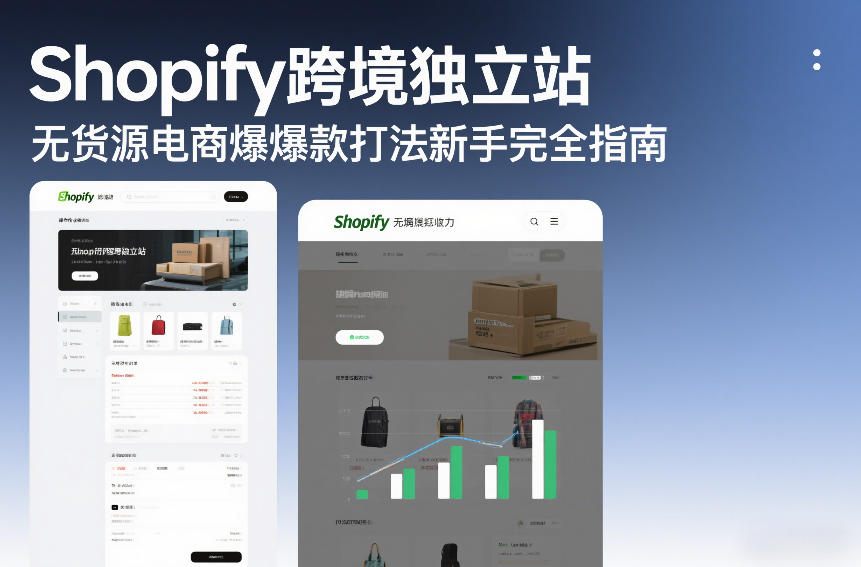 Shopify跨境独立站无货源电商爆款打法新手完全指南插图 Shopify跨境独立站无货源电商爆款打法新手完全指南