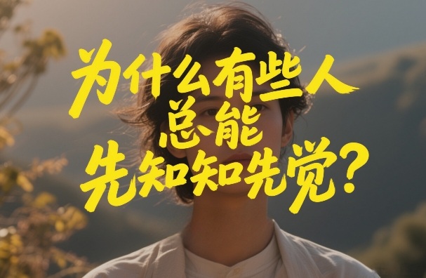 付费文章:为什么有些人总能先知先觉?插图 付费文章:为什么有些人总能先知先觉?