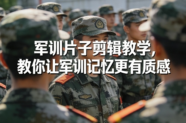 军训片子剪辑教学,教你让军训记忆更有质感插图 军训片子剪辑教学,教你让军训记忆更有质感